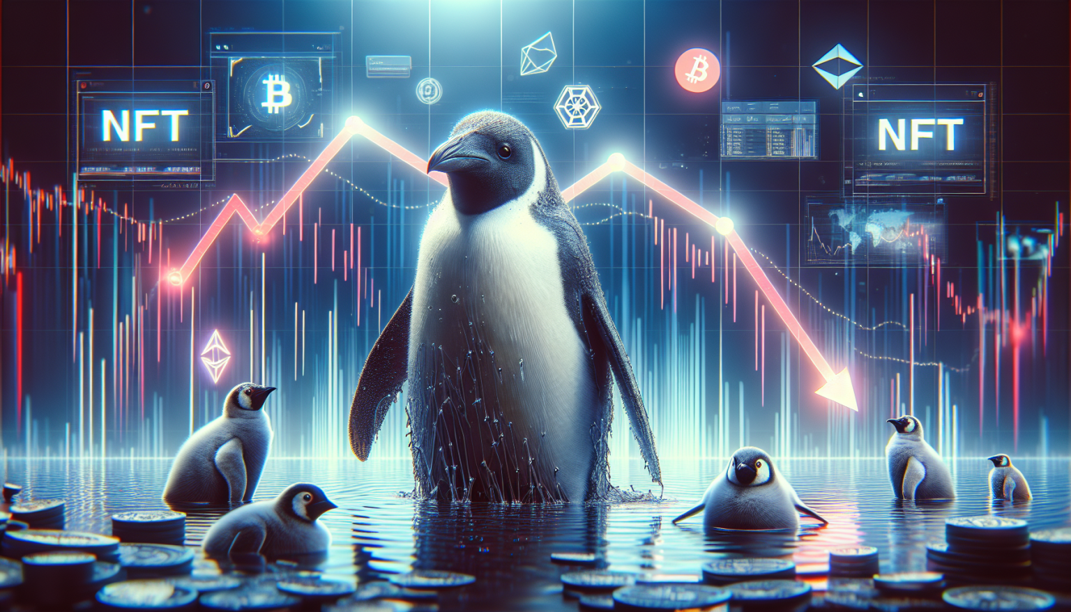 NFT Sales Continue to Slide as Pudgy Penguins Face Major Decline NFT Sales Continue to Slide as Pudgy Penguins Face Major Decline – featured image