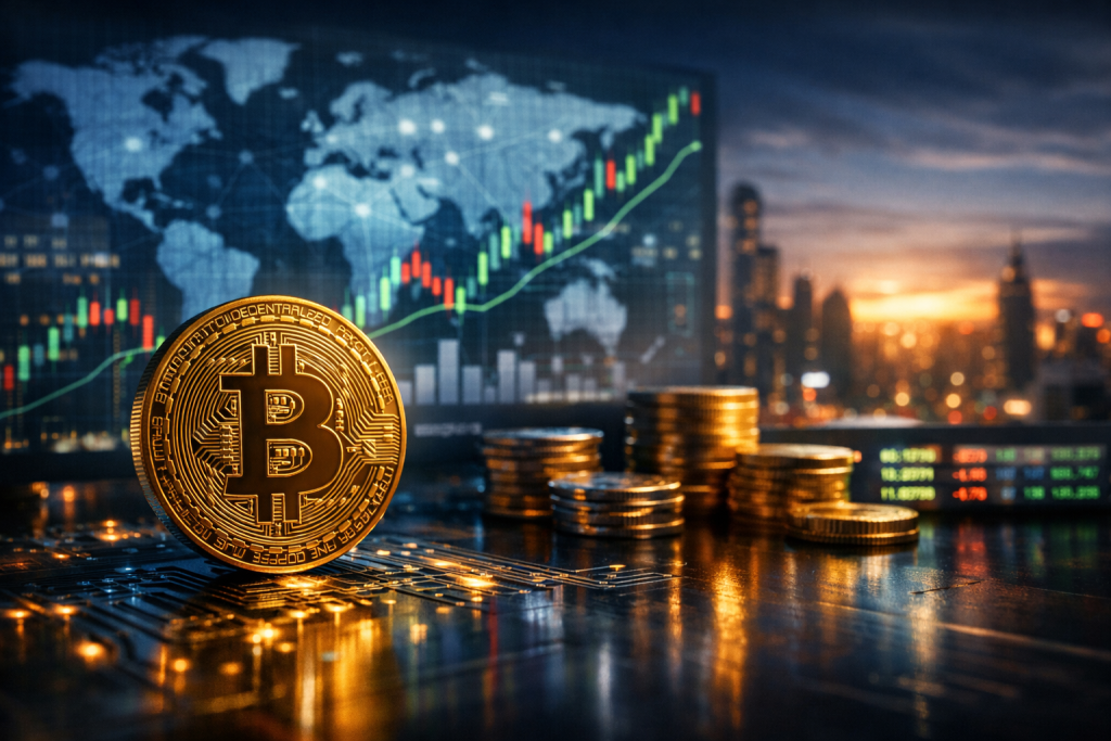 Bitcoin Holds Steady at $71K Amid Global Market Rally Bitcoin Holds Steady at $71K Amid Global Market Rally – featured image