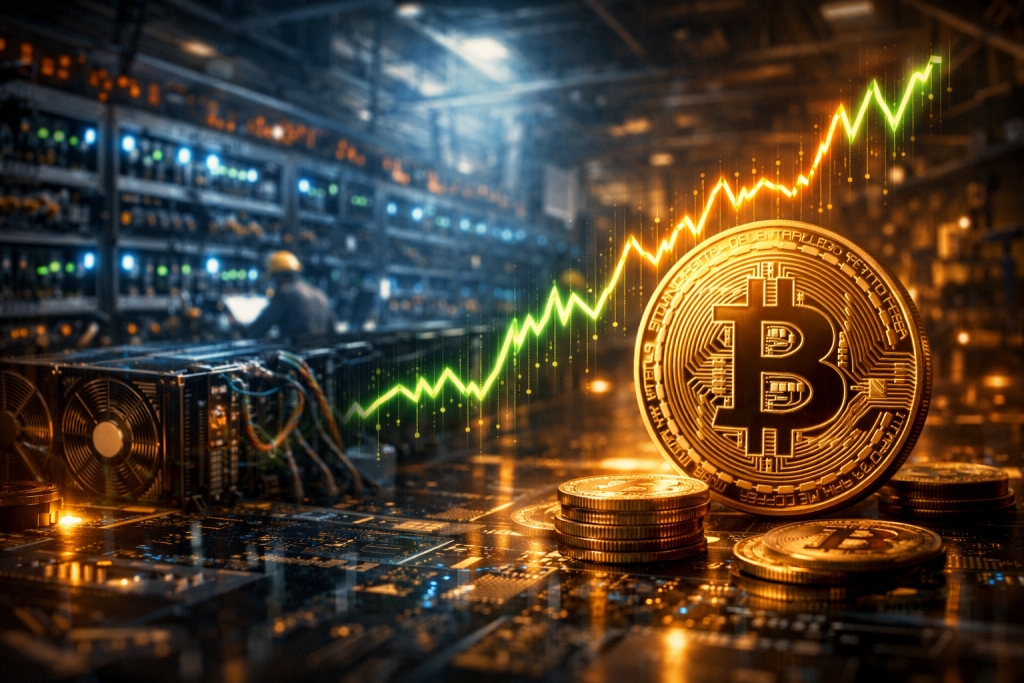 Bitcoin Miners Rebound with Hashrate Spiking 12.5% Since March Lows – featured image