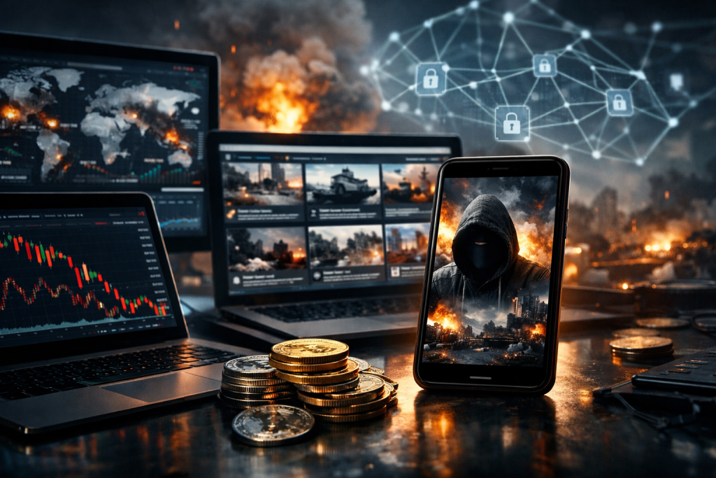 Crypto Scammers Exploit Global Tensions on Social Media Crypto Scammers Exploit Global Tensions on Social Media – featured image