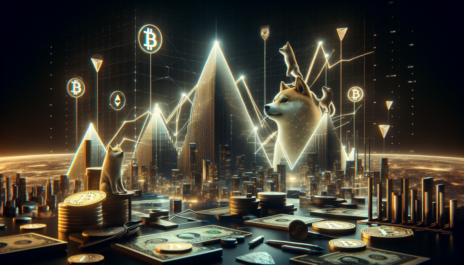 Dogecoin on the Cusp of a Bullish Triangle Breakout: Can it Reach February Peaks Again? – featured image