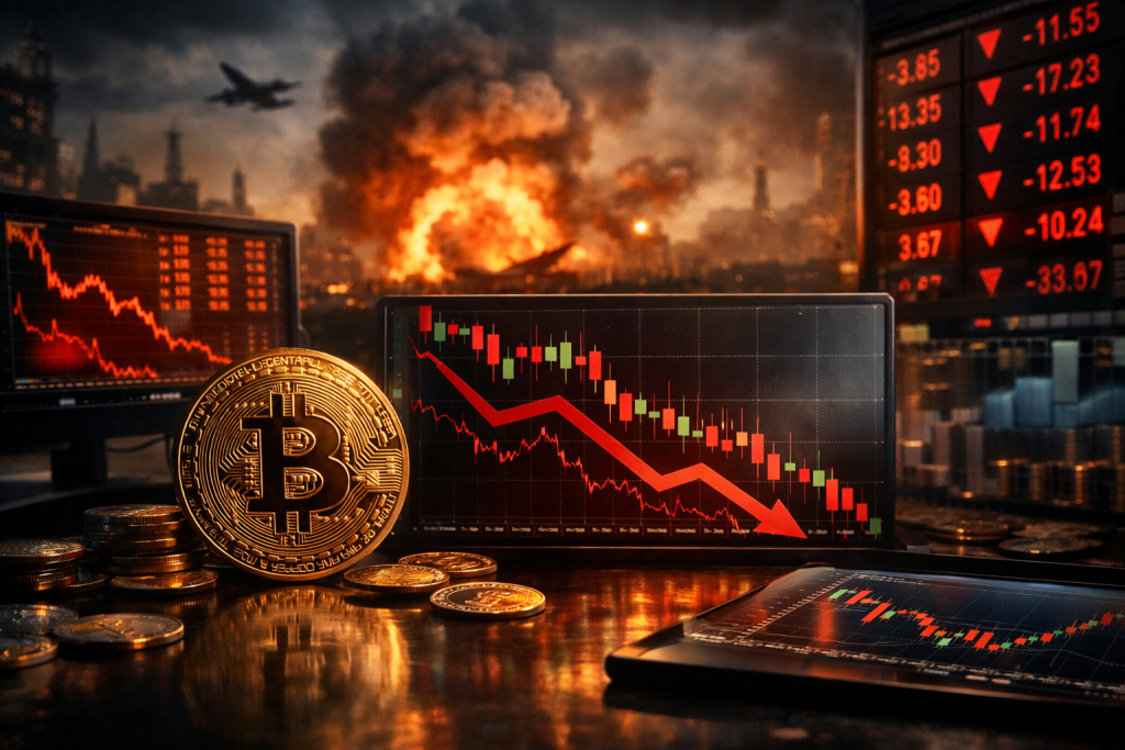 Market Turmoil: Crypto and Stocks Sway Amid Middle East Tensions – featured image