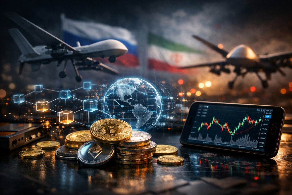 Russia and Iran Leverage Crypto for Drone Acquisitions Amid Modern Conflicts – featured image