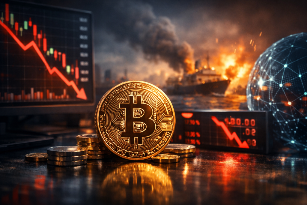 Bitcoin Dipped to $70,900 Amid Geopolitical Tensions and Stock Market Decline – featured image