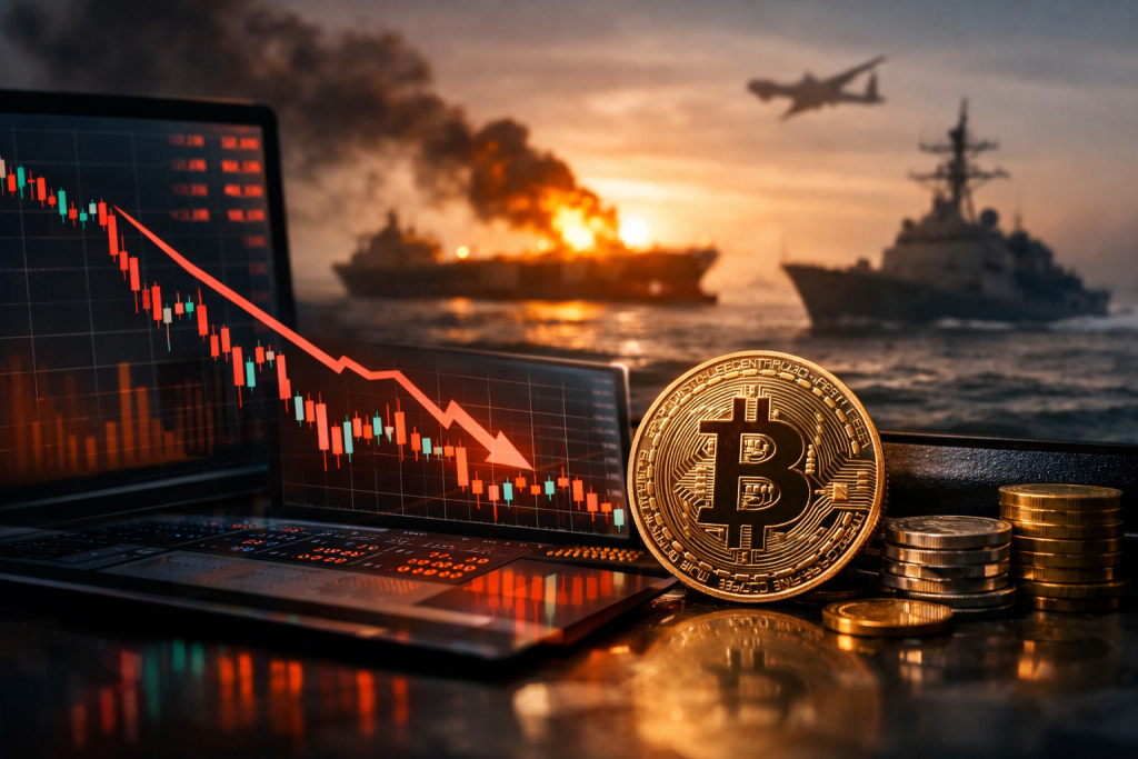 Bitcoin Dips Below $71,000 Amid Geopolitical Tensions in the Strait of Hormuz – featured image