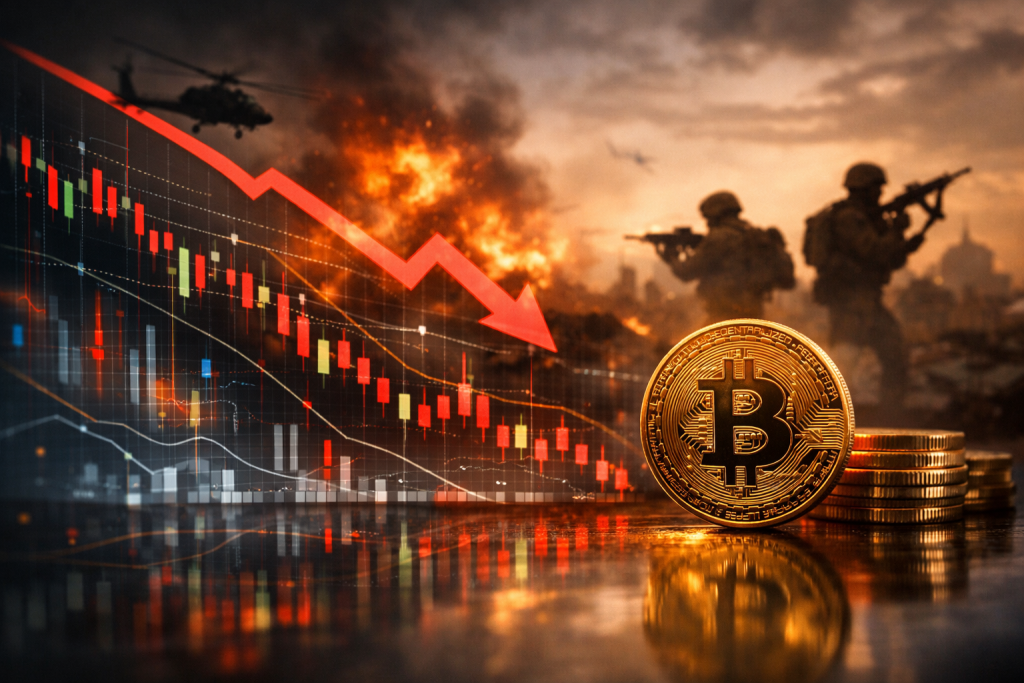 Bitcoin Faces Decline as Geopolitical Tensions Rise – featured image