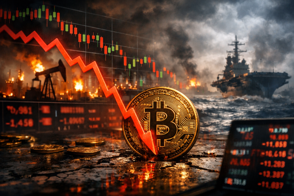 Bitcoin Faces Turbulent Waters as Price Dips Below $71K Amid U.S.-Iran Conflict – featured image