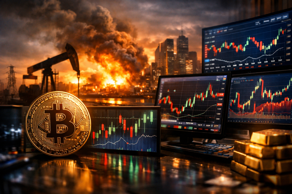 Ceasefire Fractures: Market Reactions Reverberate through Bitcoin, Oil, and Stocks – featured image