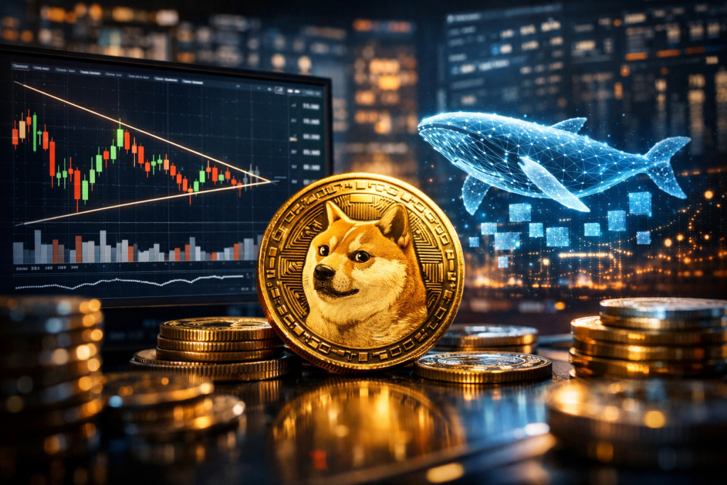 Dogecoin's Latest Moves: Imminent Volatility and Whale Accumulation Signal Potential Breakout – featured image