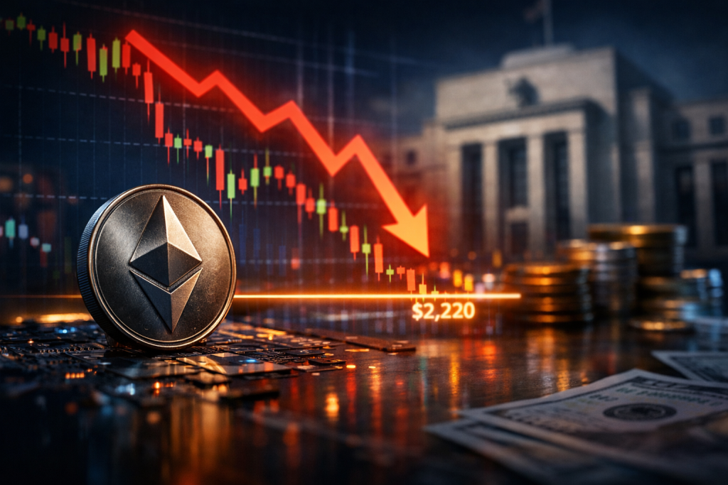 Ethereum Under Pressure: Can ETH Hold the $2,220 Line Following Fed's Rate Decision? – featured image