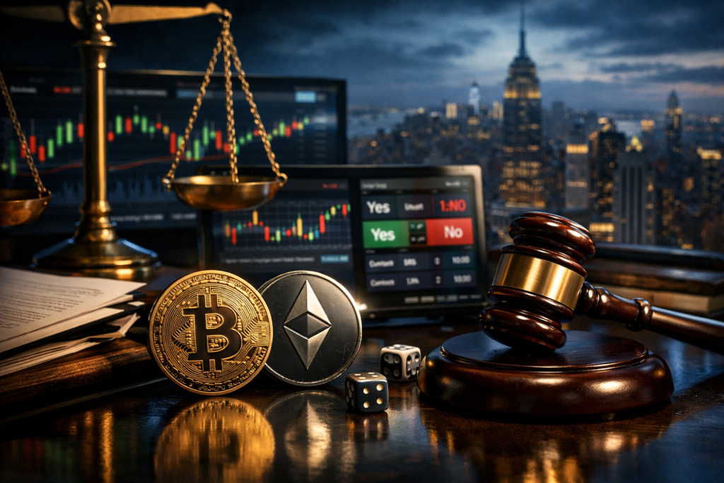 Legal Turmoil: Coinbase and Gemini Face Lawsuits Over Prediction Markets in New York – featured image