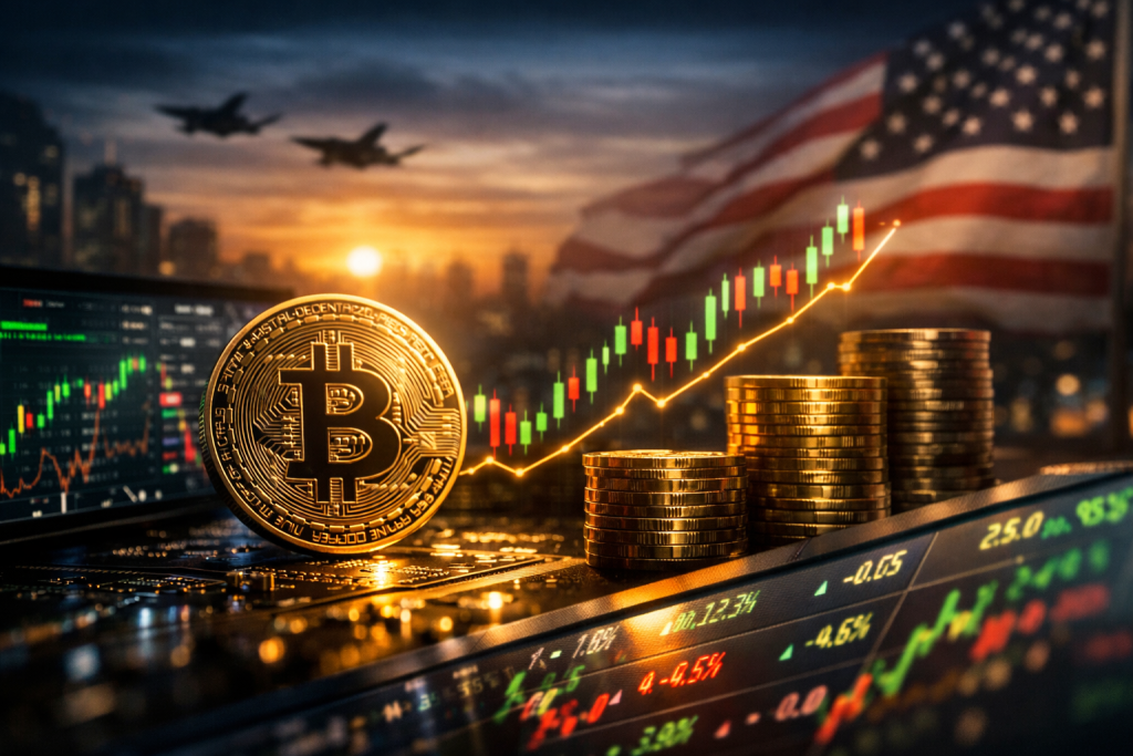 Market Momentum: Bitcoin Surges Amid Easing Geopolitical Tensions – featured image