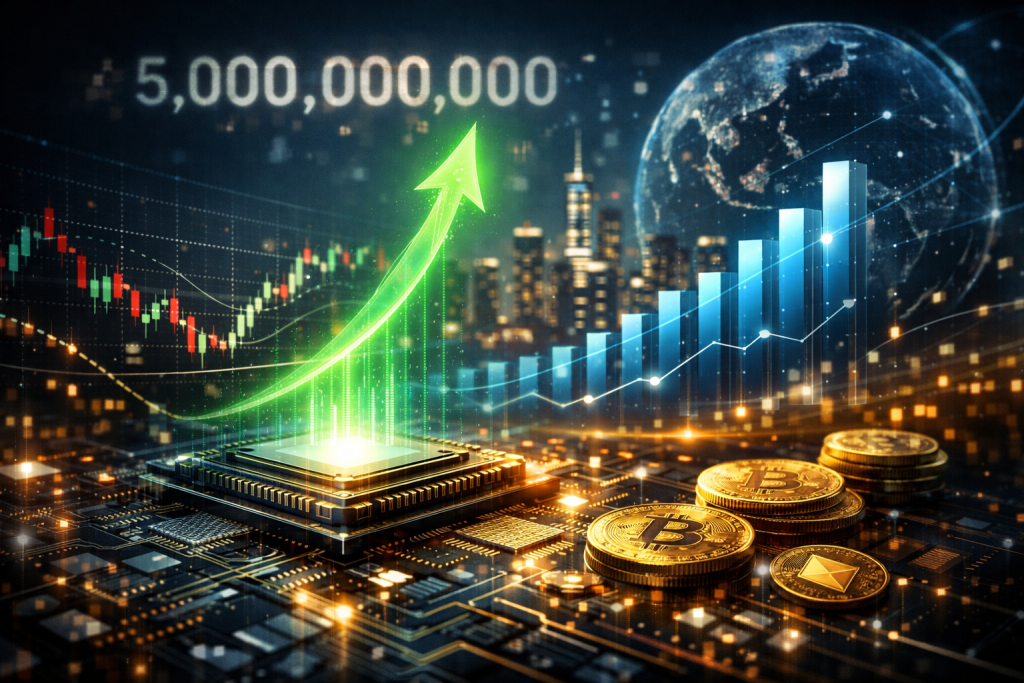 Nvidia Soars to New Heights as Market Cap Surpasses $5 Trillion – featured image