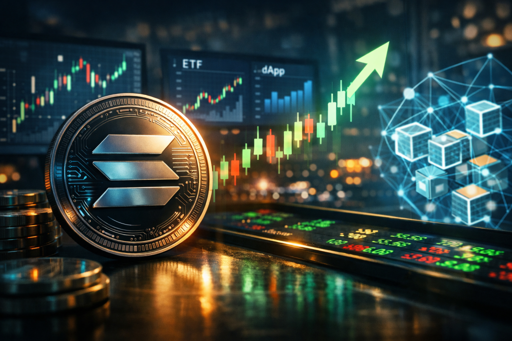 Solana (SOL) Eyes Bullish Breakout Amidst ETF Inflows and dApp Revenue Surge – featured image