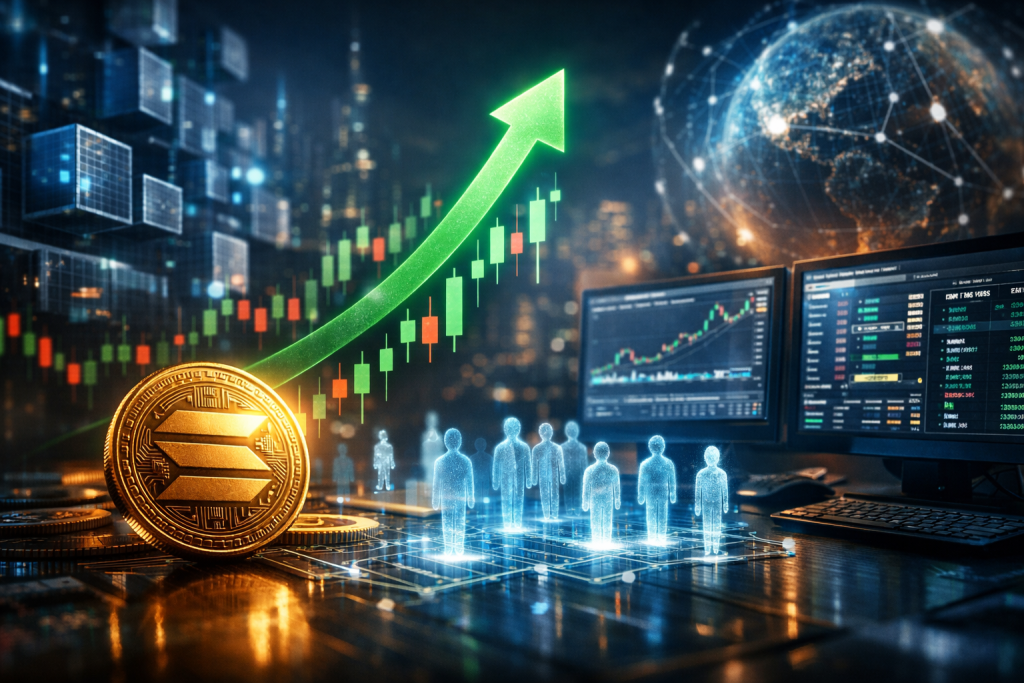 Solana Surges: 10% Jump in Price and Record User Growth Amid Crypto Landscape Shifts – featured image