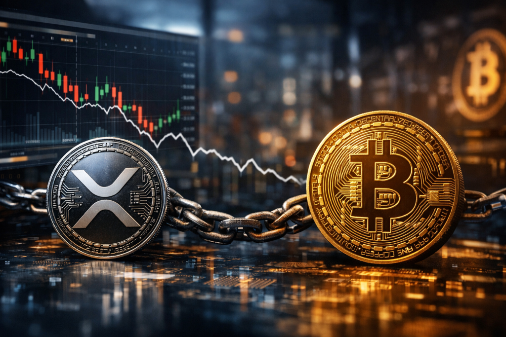 XRP’s Struggle: Bound by Bitcoin’s Influence XRP's Struggle: Bound by Bitcoin's Influence – featured image