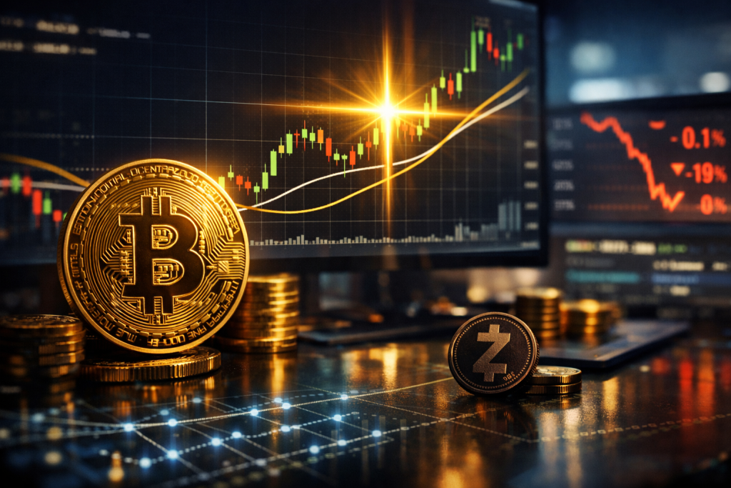 Bitcoin Approaches $75,000 as Traders Anticipate Golden Cross, ZEC Plummets 9% – featured image