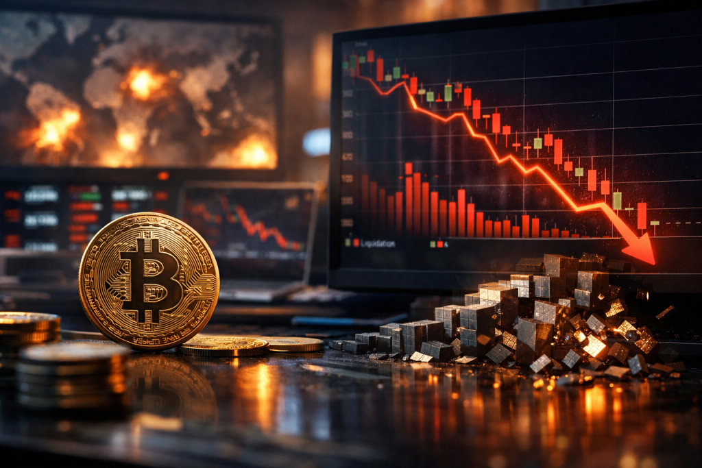 Bitcoin Dips Below $73,000 Amid US-Iran Tensions and Liquidations – featured image