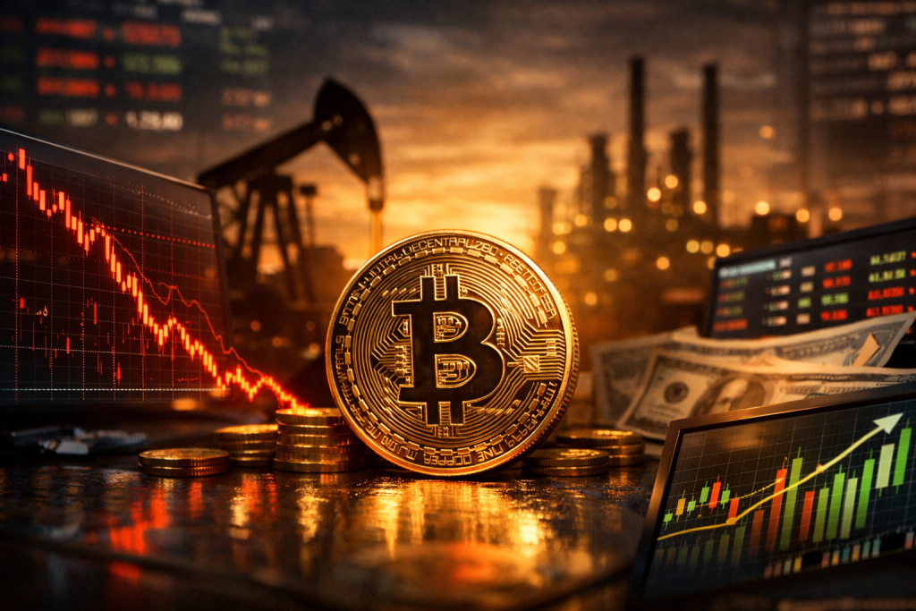 Bitcoin Dips Below $77,000 Amid Rising Treasury Yields and Oil Prices – featured image