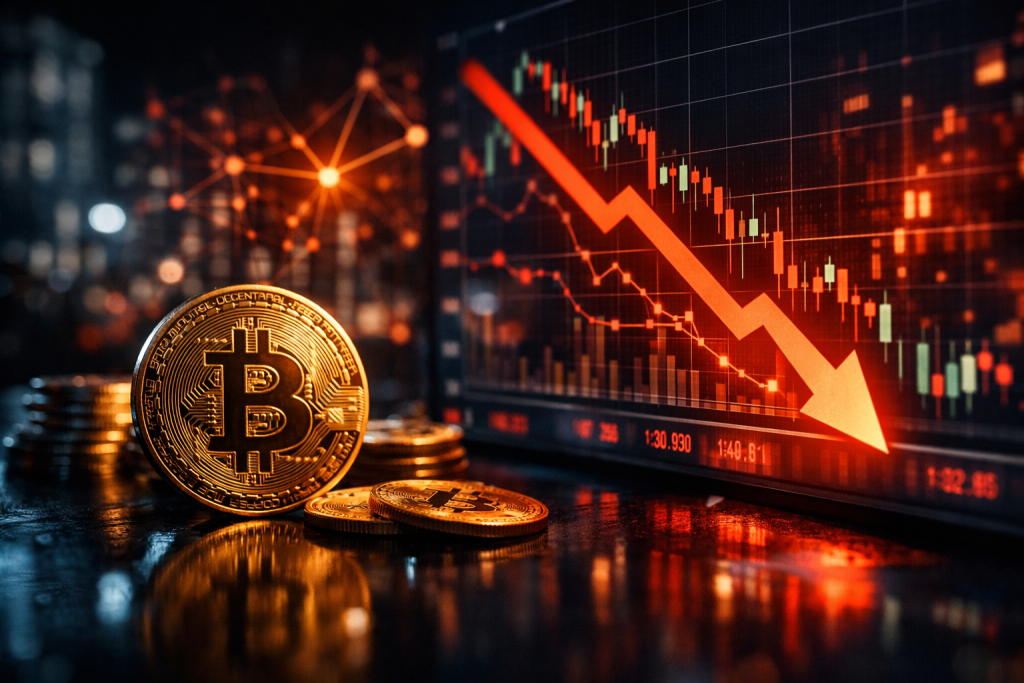 Bitcoin Faces Correction as 580,000 BTC Slip into Loss Territory – featured image