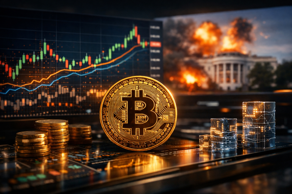 Bitcoin Fluctuates Around $82K Amid Political Turbulence – featured image