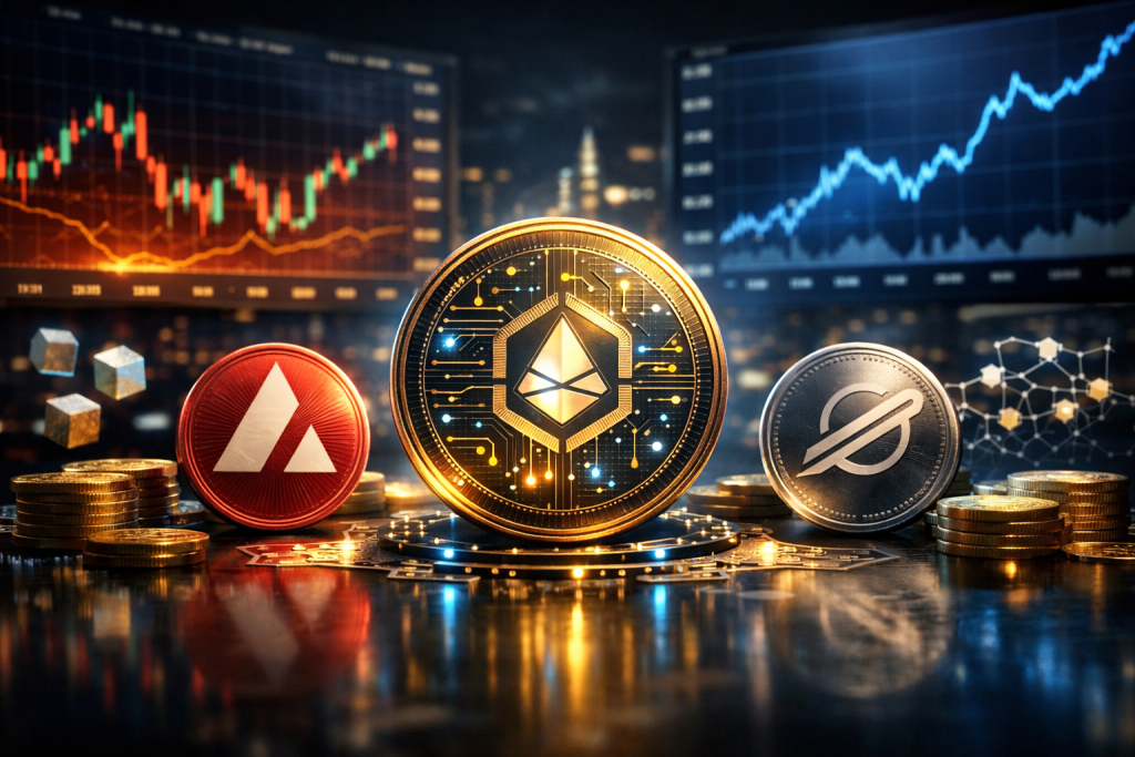 BlockchainFX ($BFX) Poised to Lead the Crypto Market as AVAX and XLM Test Key Price Levels – featured image