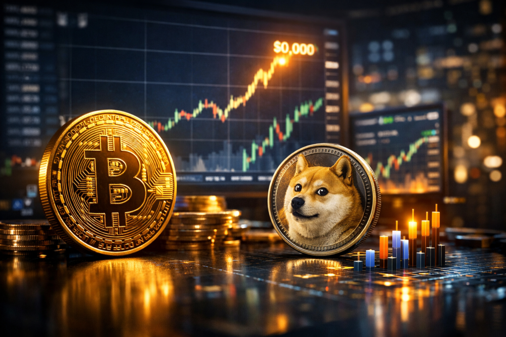 Dogecoin Soars 4% as Bitcoin Touches $80,000: Key Levels to Monitor – featured image