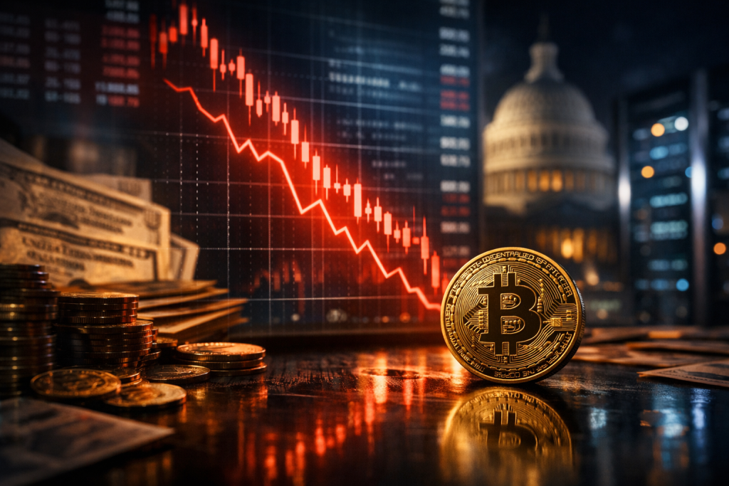 Market Turmoil: Bitcoin Faces Potential Downturn Amid Treasury Operations – featured image