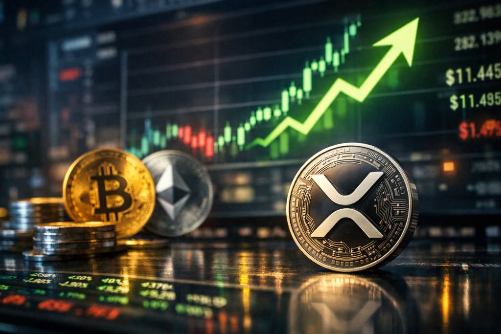 XRP Surges 2.5% as It Breaks the $1.45 Barrier, Outpacing Bitcoin and Ether – featured image