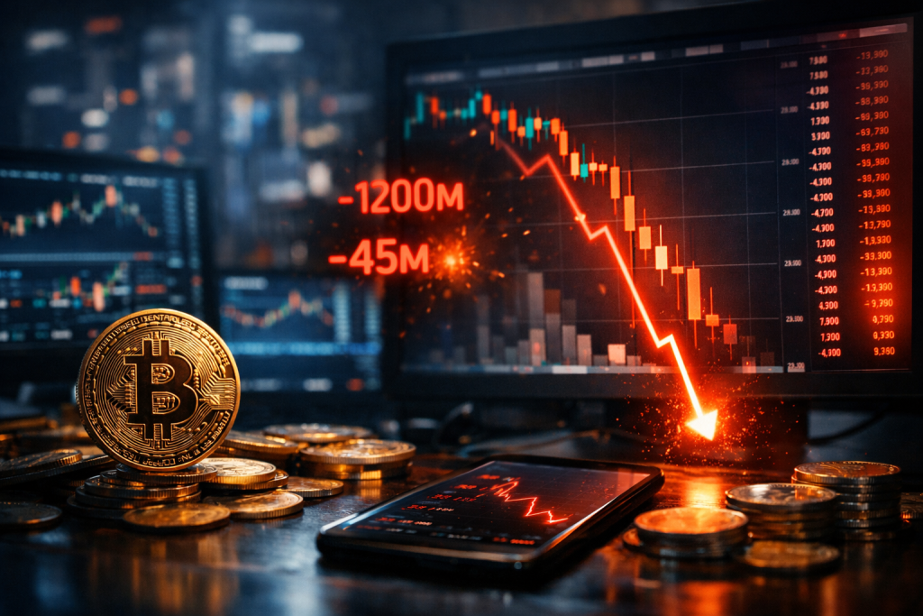 $180 Million Liquidation Shock Hits Crypto Longs as Traders Eye $60K Bitcoin – featured image
