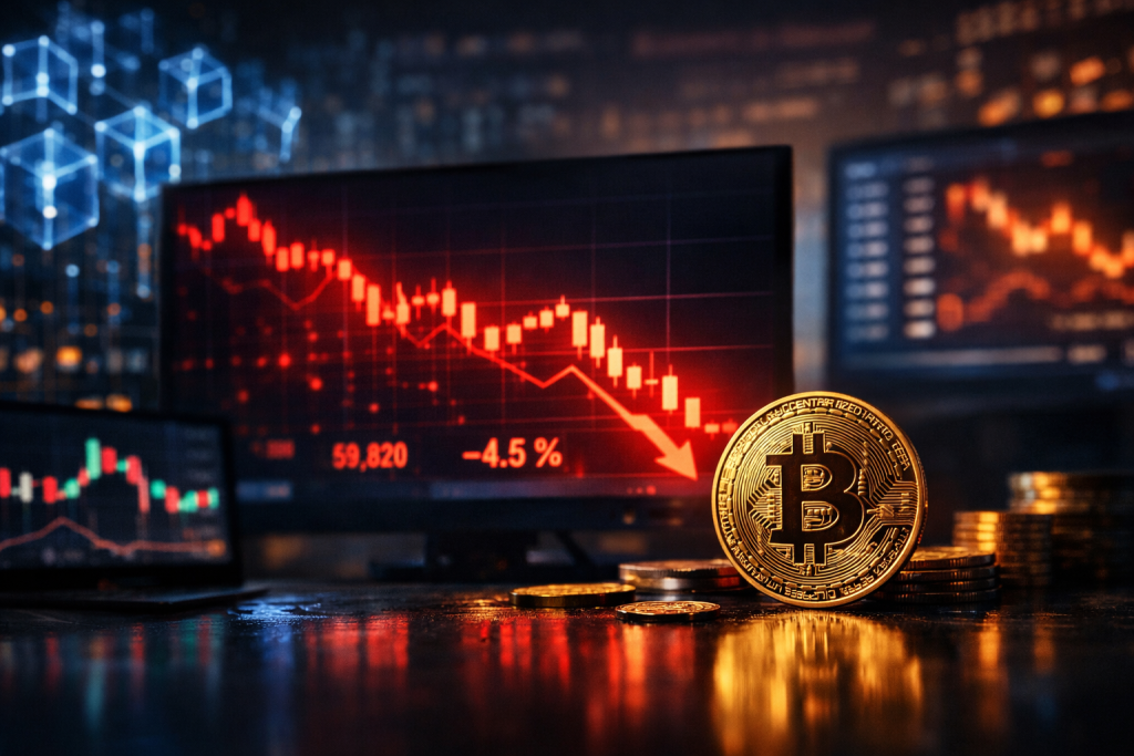 Bitcoin Dips Below $60,000 Amidst Concerns of Consecutive Quarterly Losses – featured image