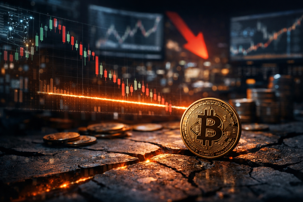Bitcoin Faces Crucial Support Test Amidst Capitulation Concerns – featured image