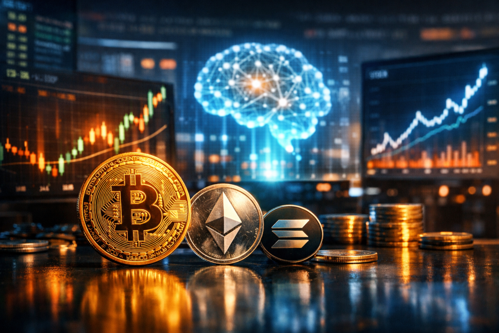 Bitcoin Surges Past $60,000 as Ethereum and Solana Bounce Back Amid AI Stock Recovery – featured image