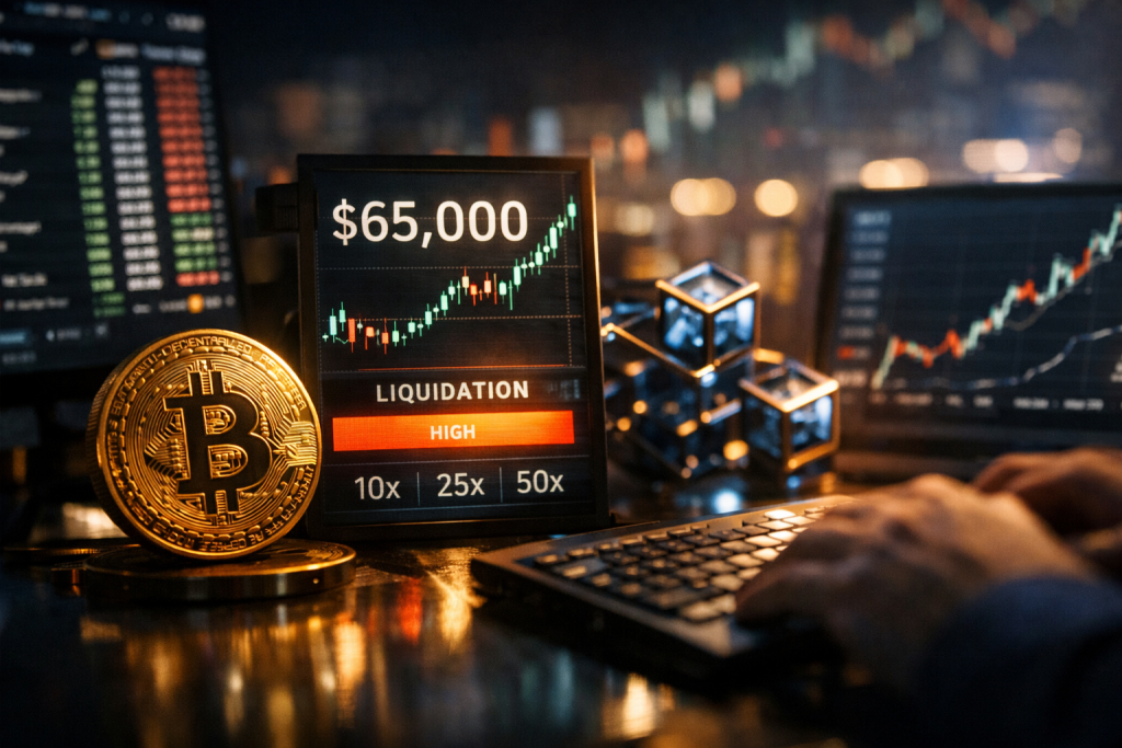 Bitcoin's Volatility: Leverage Risks Under Scrutiny as BTC Reclaims $65K – featured image