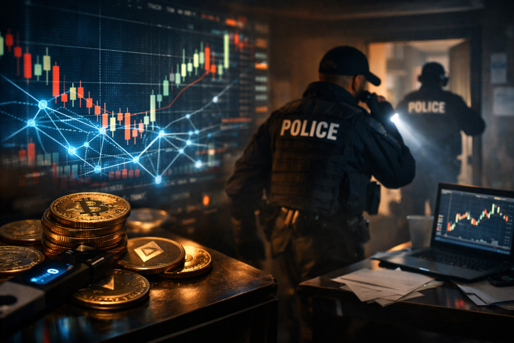 Bithumb Faces Fresh Scrutiny as Police Raid Ties to Lawmaker's Family – featured image