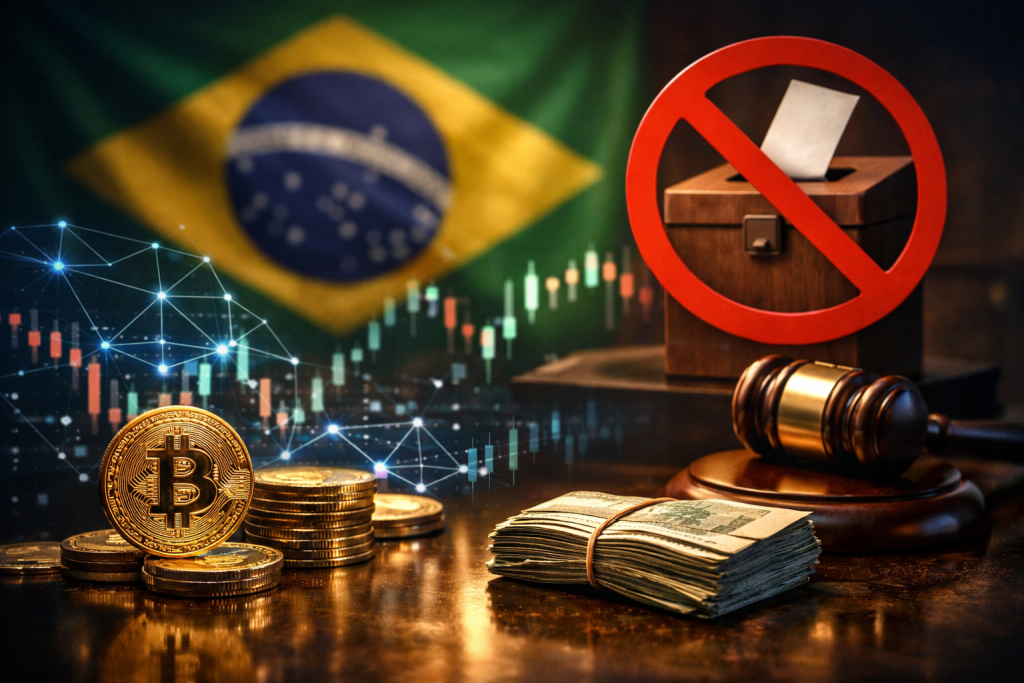 Brazil Enforces Ban on Cryptocurrency Donations for Political Campaigns – featured image