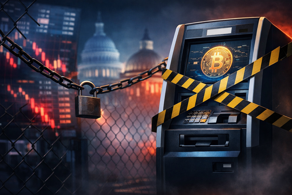 Crypto ATMs Face Growing Restrictions as Delaware and New Jersey Move to Ban Them – featured image