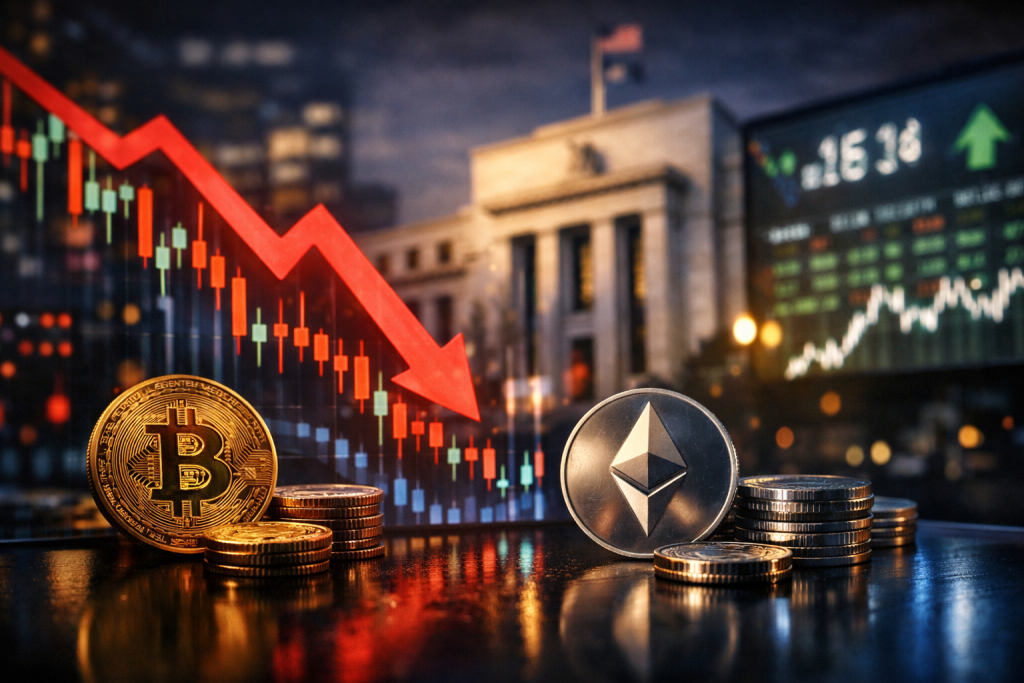 Crypto Markets React to Fed's Hawkish Stance Amid Broader Economic Developments – featured image