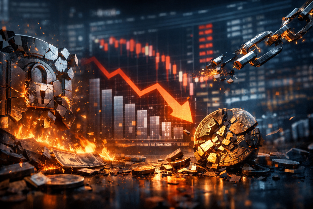 DeFi Under Siege: $13 Billion in Total Value Locked Vanishes Amid Exploit Wave DeFi Under Siege: $13 Billion in Total Value Locked Vanishes Amid Exploit Wave – featured image