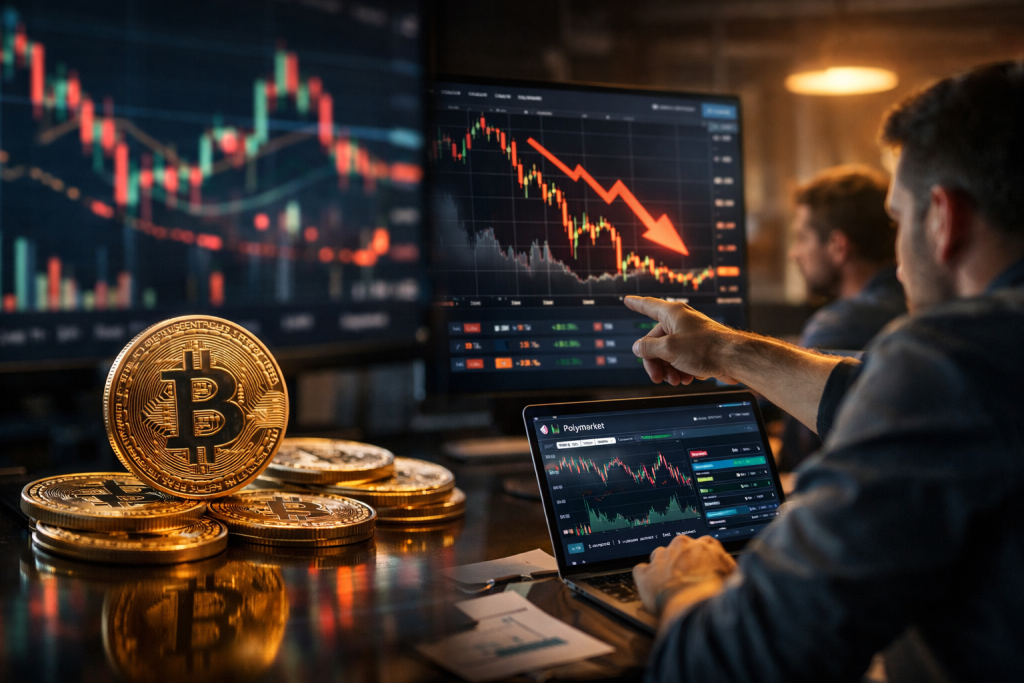 Polymarket Bettors Clash Over Bitcoin Timing After Strategic Sell-Off – featured image