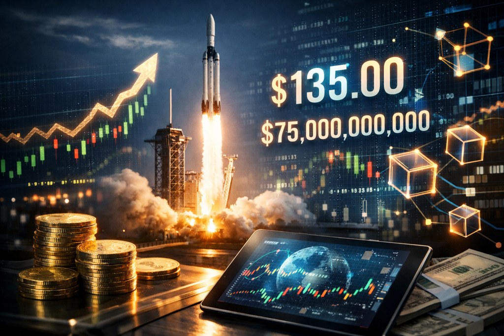 SpaceX Soars with Record-Breaking IPO at $75 Billion – featured image