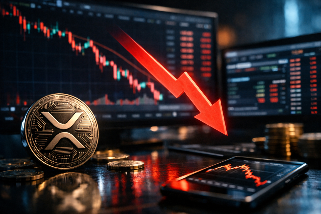 XRP Struggles as Heavy Selling Pushes Price Below $1.23 – featured image
