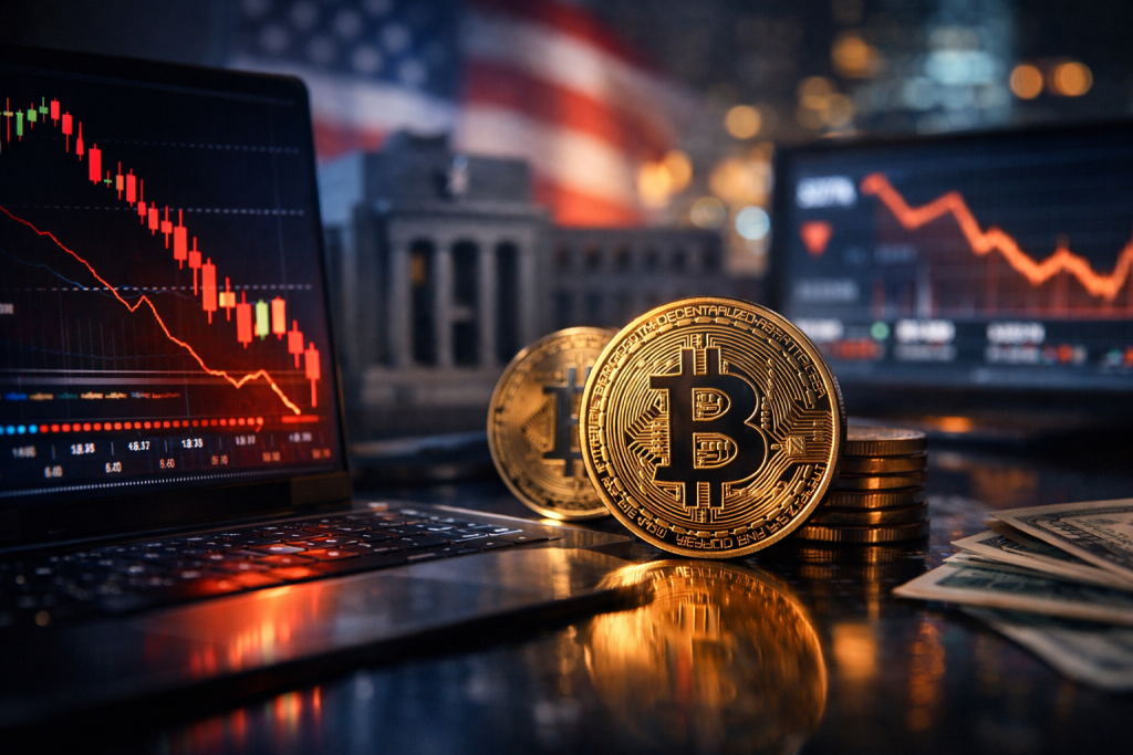 Bitcoin Dips as Market Anticipates Fed Rate Hike Amid Inflation Concerns – featured image