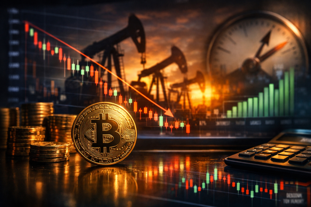 Bitcoin Faces Pressure as Oil Prices and Interest Rates Climb – featured image