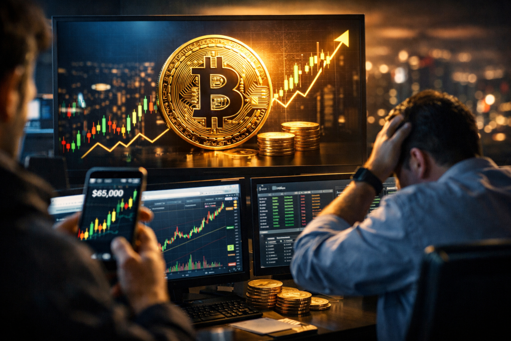 Bitcoin Investors React as Prices Surge Near $65,000 Amid U.S. Inflation Rise Bitcoin Investors React as Prices Surge Near $65,000 Amid U.S. Inflation Rise – featured image