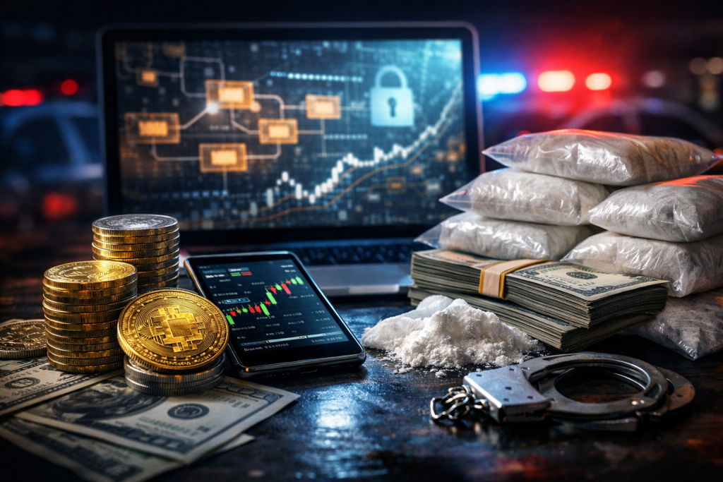 California Pair Charged with Laundering Cryptocurrency Tied to Drug Trafficking – featured image