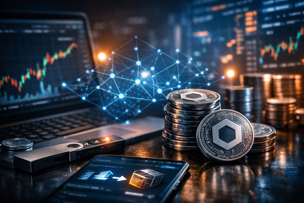 Chainlink Approaches 900,000 Active Addresses as LINK Supply Shrinks on Exchanges – featured image