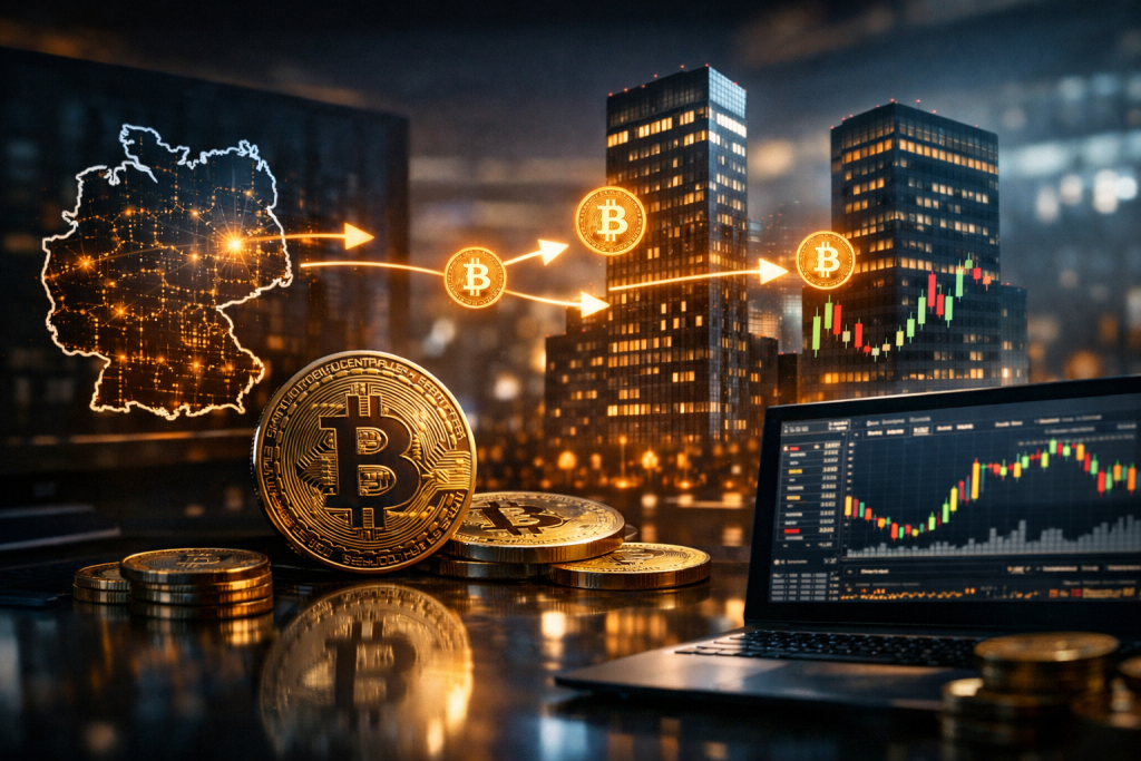 Germany's Bitcoin Transfers to Kraken and Coinbase Fuel Market Anxiety – featured image