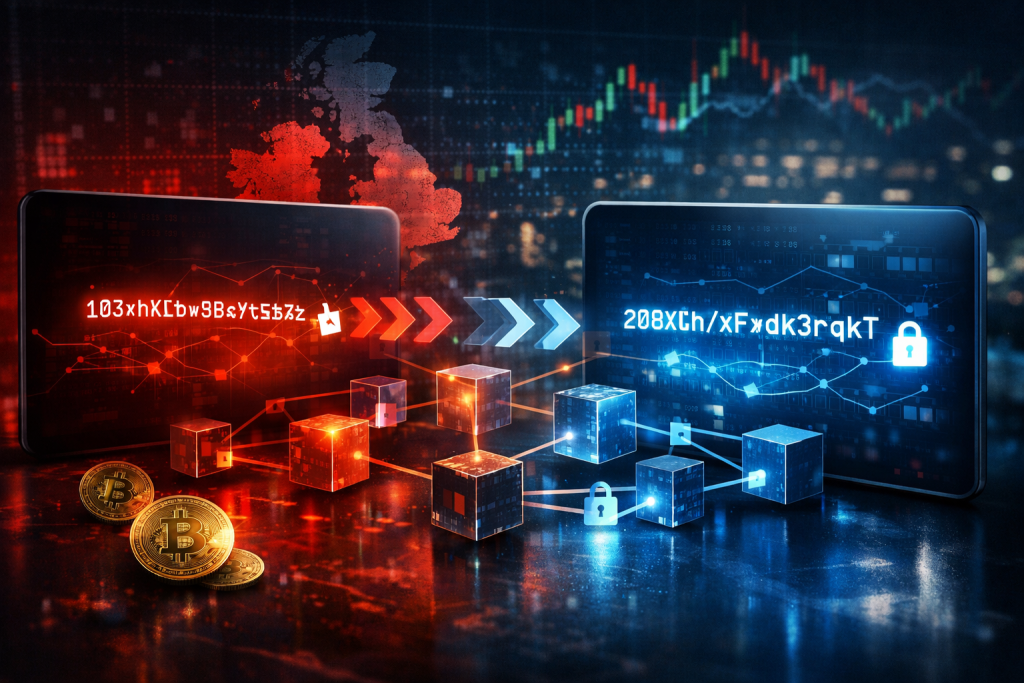 HTX Adapts to UK Sanctions by Shifting Wallets, According to TRM Labs HTX Adapts to UK Sanctions by Shifting Wallets, According to TRM Labs – featured image