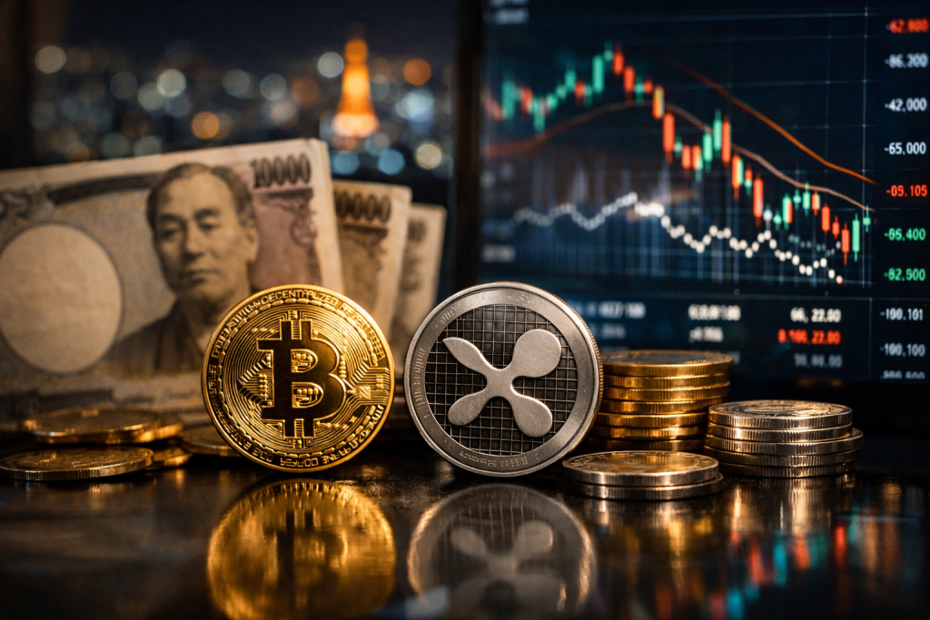 Japan’s Yen Crisis Fuels Shift to Bitcoin and XRP Japan's Yen Crisis Fuels Shift to Bitcoin and XRP – featured image